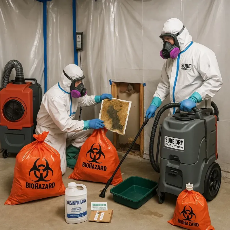 Contaminated Water Handling Protocols process in Marana, AZ