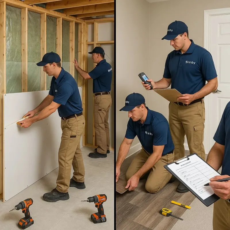 Repairs and Reconstruction process in Marana, AZ
